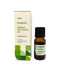 ACEITE ESENCIAL TERPENIC ALBAHACA METIL CHAVICOL BIO - 10 ml