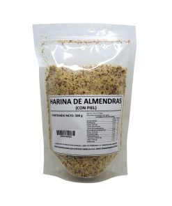 HARINA DE ALMENDRA CON PIEL - 500 g