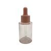 GOTARIO VIDRIO ROSADO TRANSPARENTE + REDUCTOR Y PIPETA ROSADA - 30 ml (E213)