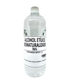 ALCOHOL (ETÍLICO) DESNATURALIZADO 96% - 1 Lt