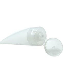 POMO PLÁSTICO NATURAL BRILLANTE + TAPA FLIP TOP NATURAL - 30 g (E240)