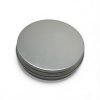 POTE REDONDO DE ALUMINIO PLATEADO - 100 g (E262)