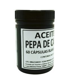 CÁPSULAS BLANDAS DE ACEITE DE PEPA DE CALABAZA - 60 un