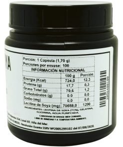 CÁPSULAS BLANDAS DE LECITINA DE SOYA - 100 un